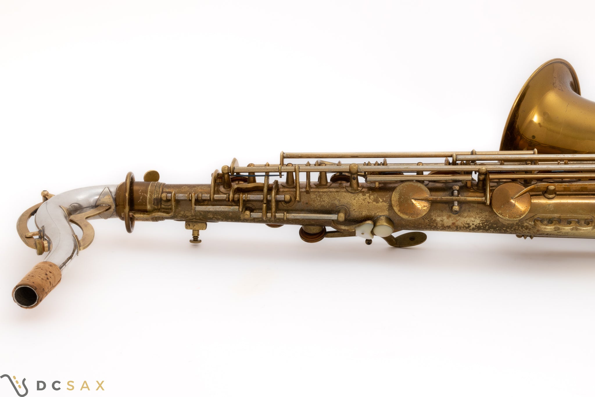 1939 King Zephyr Special Tenor Saxophone, Video, Original Lacquer, Full Pearls, Sterling Neck