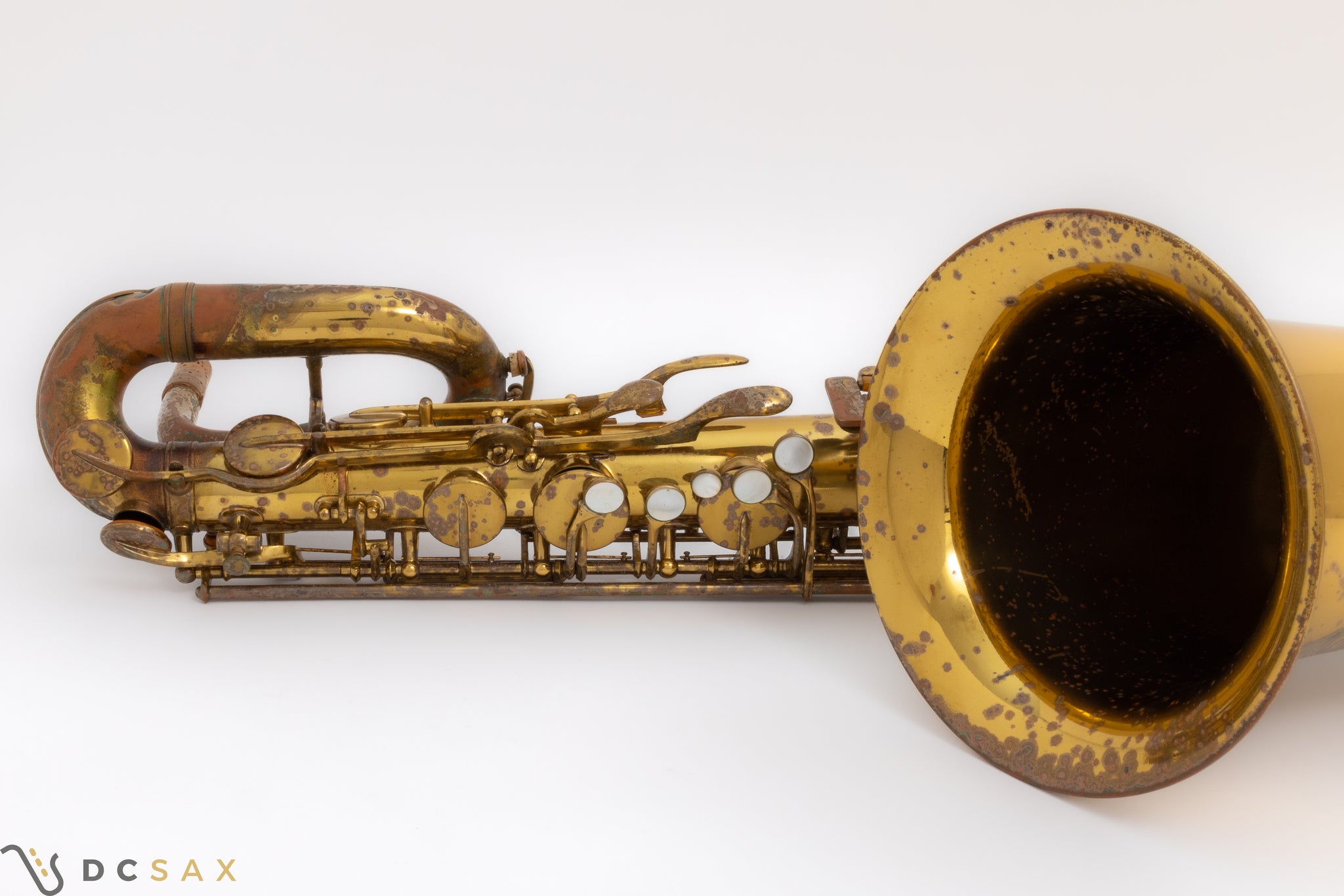 1949 Buescher Big B 129 Baritone Saxophone, Original Lacquer