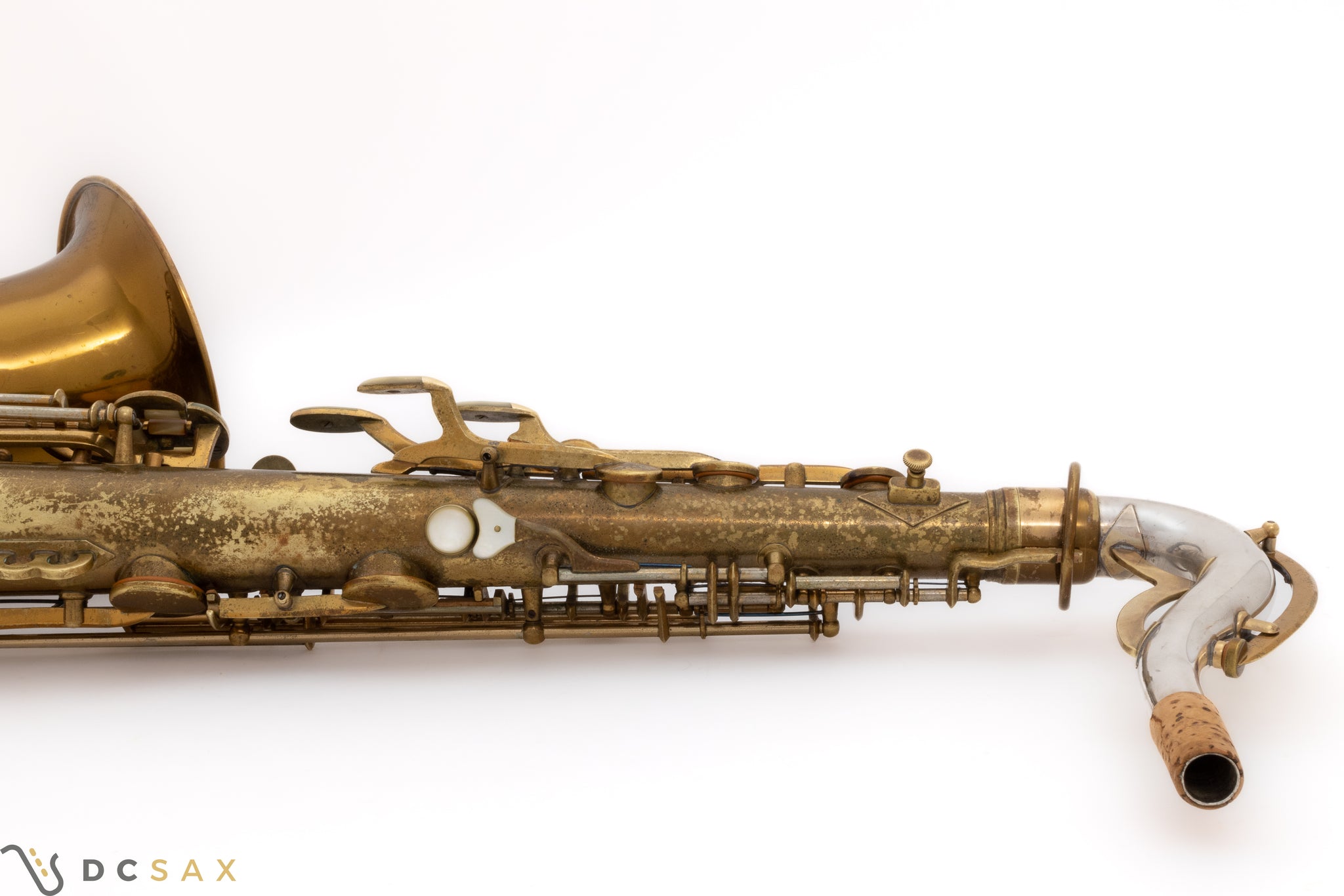 1939 King Zephyr Special Tenor Saxophone, Video, Original Lacquer, Full Pearls, Sterling Neck