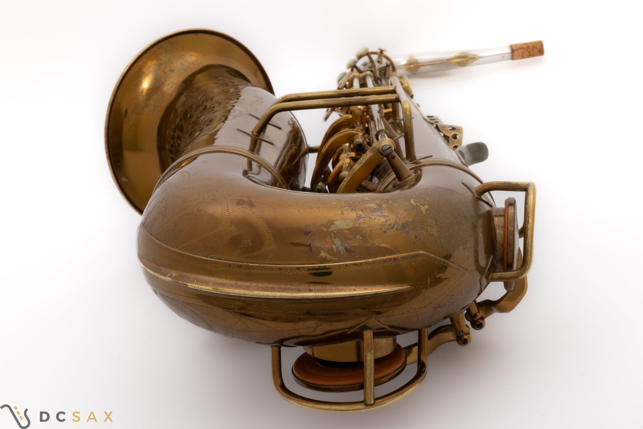 1939 King Zephyr Special Tenor Saxophone, Video, Original Lacquer, Full Pearls, Sterling Neck