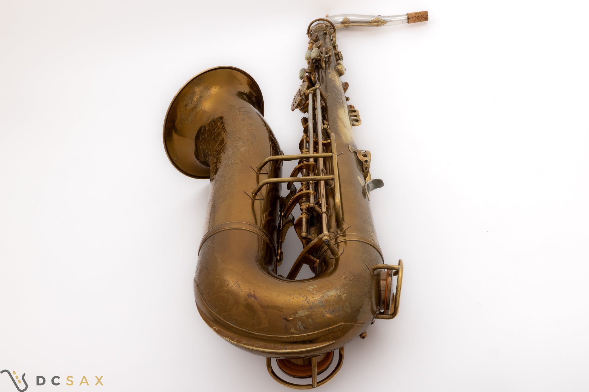 1939 King Zephyr Special Tenor Saxophone, Video, Original Lacquer, Full Pearls, Sterling Neck