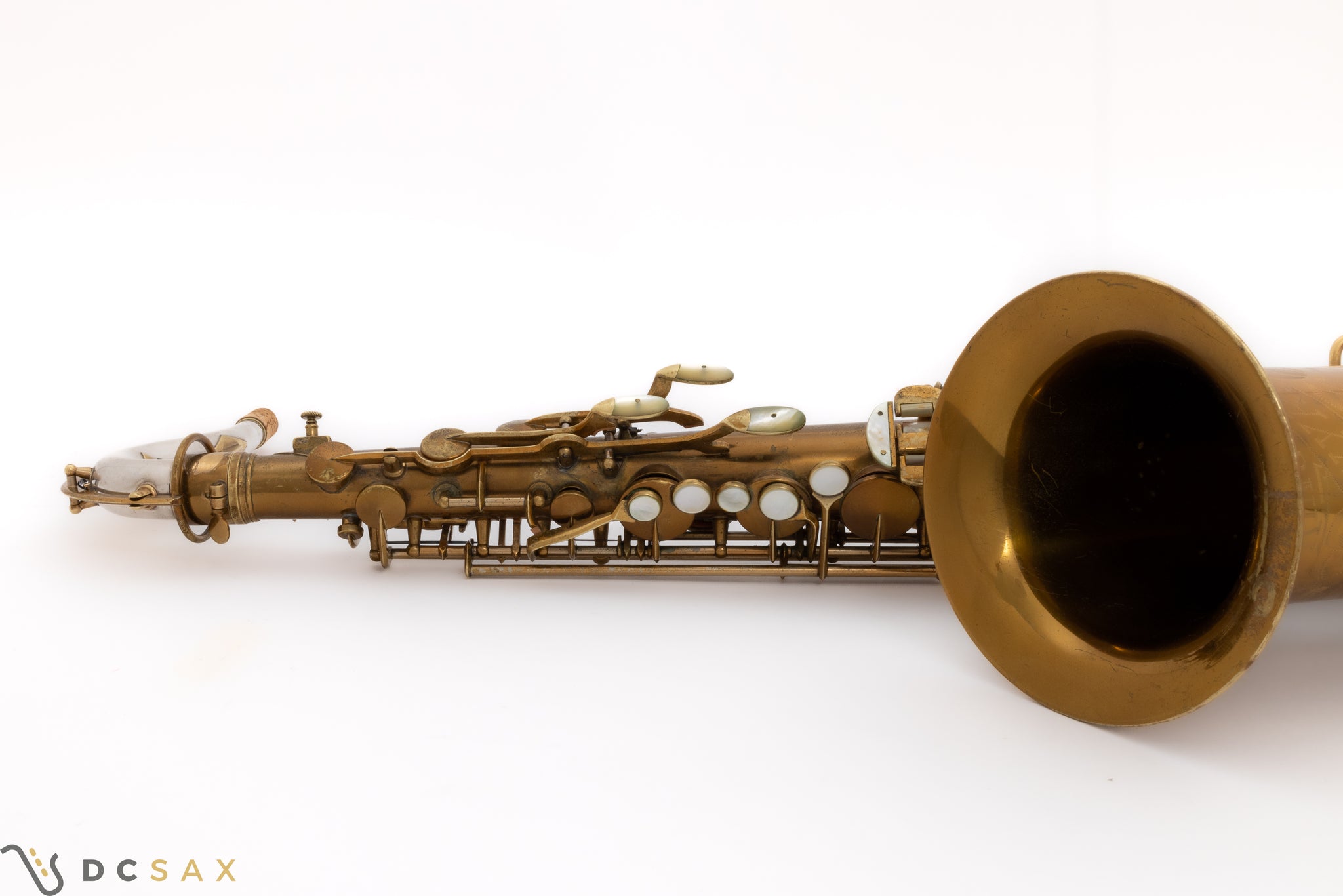 1939 King Zephyr Special Tenor Saxophone, Video, Original Lacquer, Full Pearls, Sterling Neck