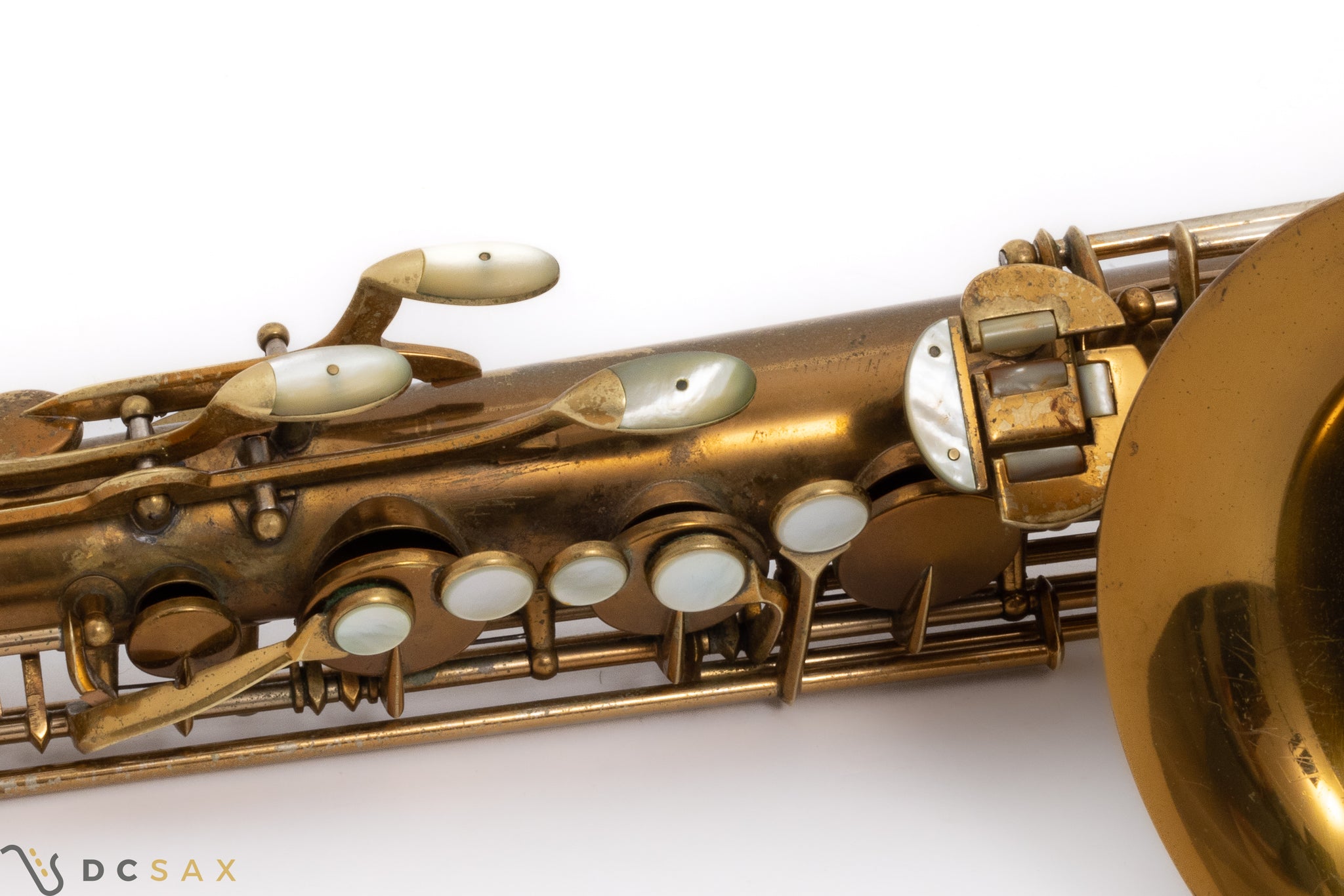 1939 King Zephyr Special Tenor Saxophone, Video, Original Lacquer, Full Pearls, Sterling Neck