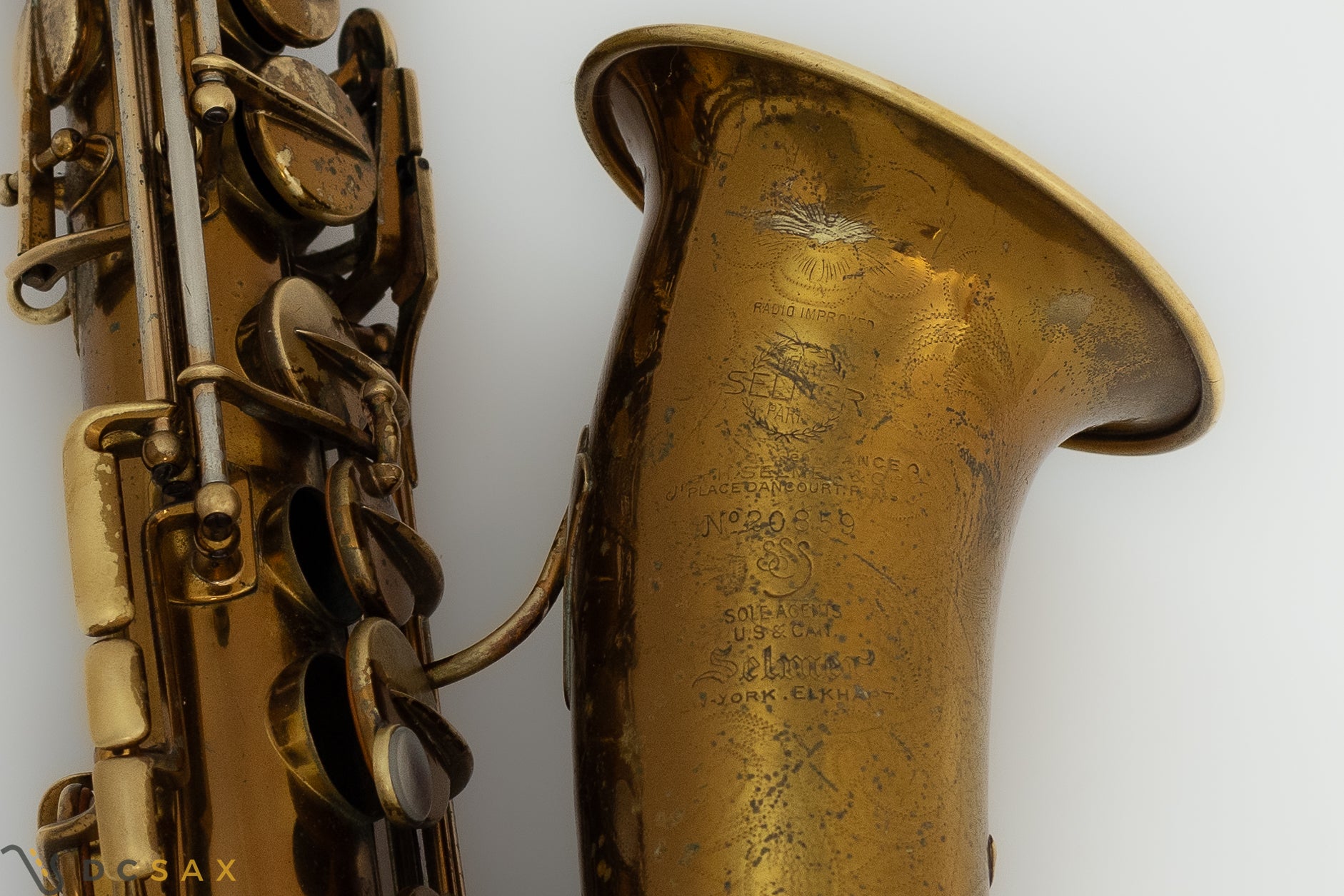 Selmer Radio Improved Alto Saxophone, Just Serviced, Video