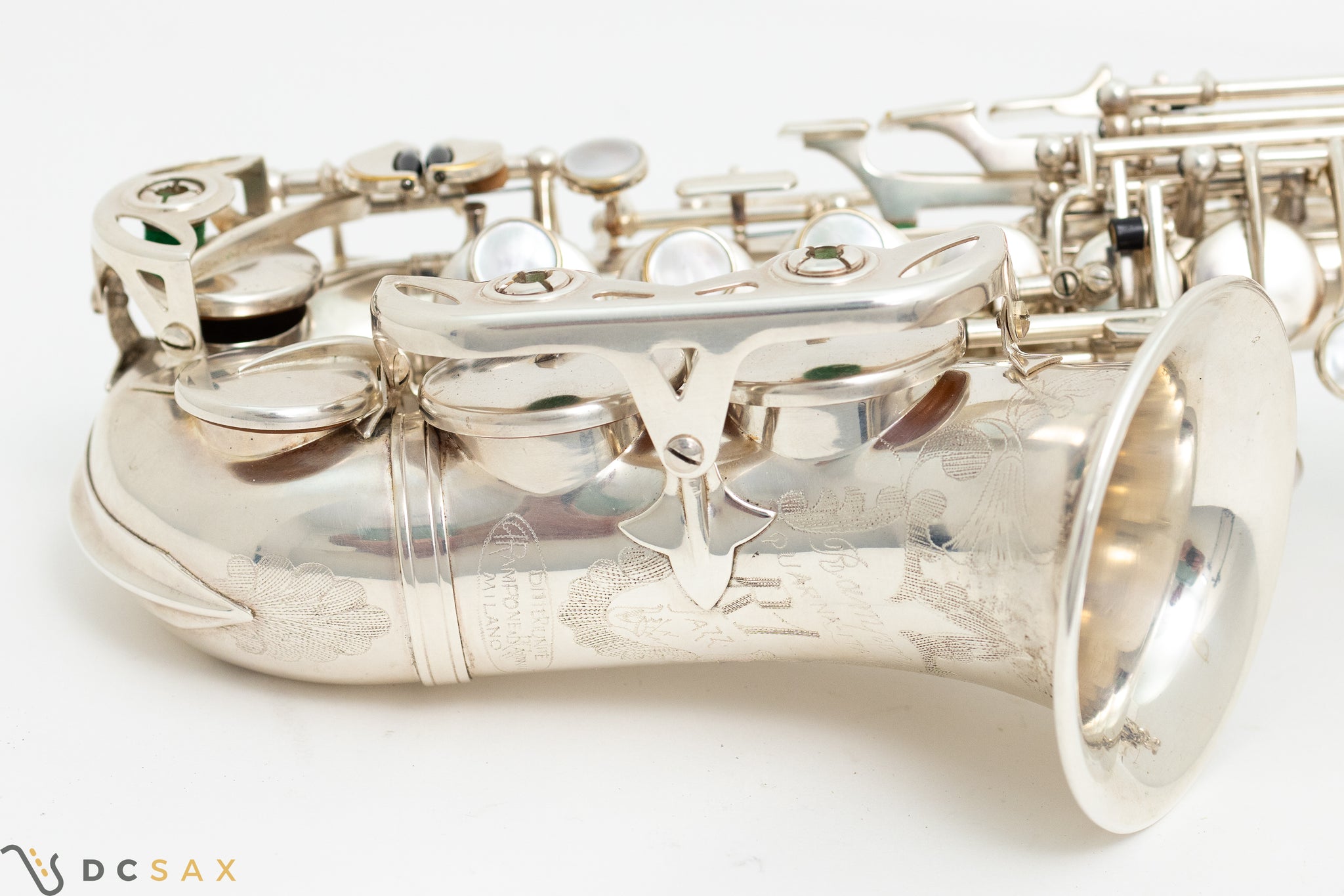 Rampone and Cazzani R1 Jazz Soprano Saxophone, Silver, Just Serviced