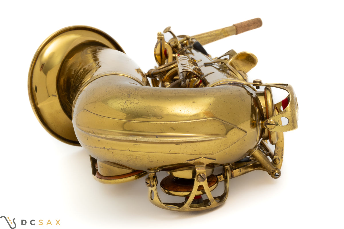 1958年製 Selmer Mark VI アルトサックス 77,xxx番台、ミディアムボウ、ハイF#キー付き、試奏動画あり