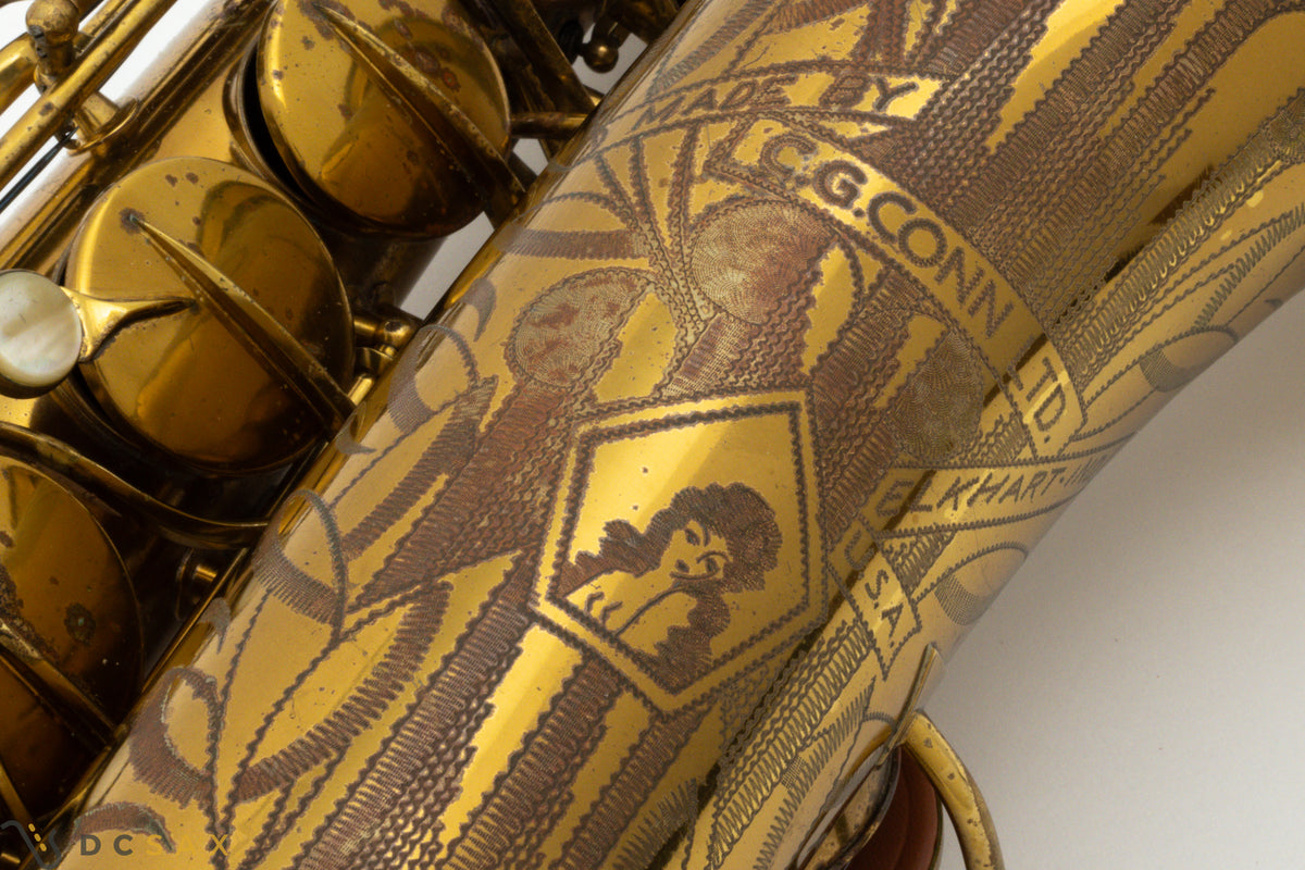 Conn 30M "Connqueror" Tenor Saxophone, Video, Original Lacquer, Overhaul