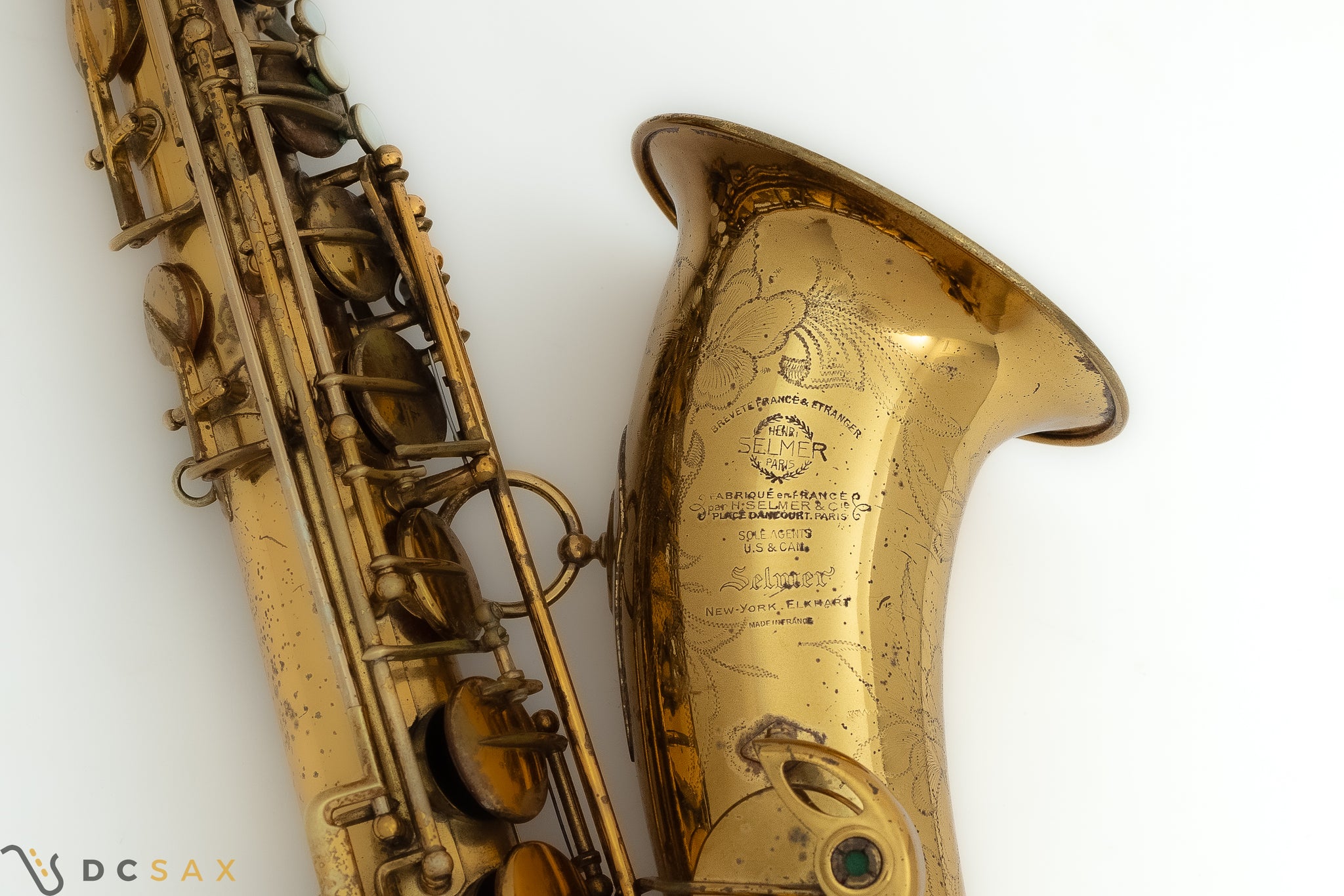 41,xxx Selmer Super Balanced Action SBA Tenor Saxophone, Video Demo