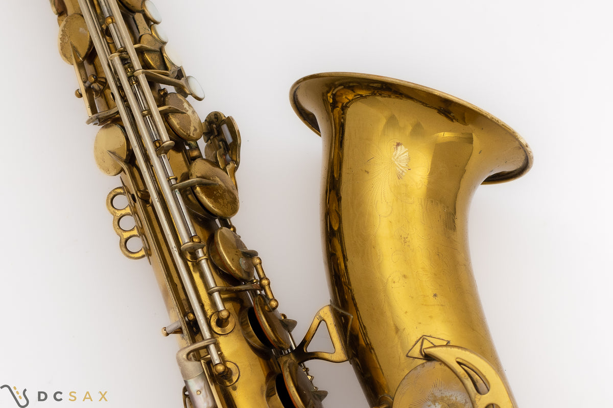 1946 King Super 20 Tenor Saxophone, First Series, Full Pearls, Video