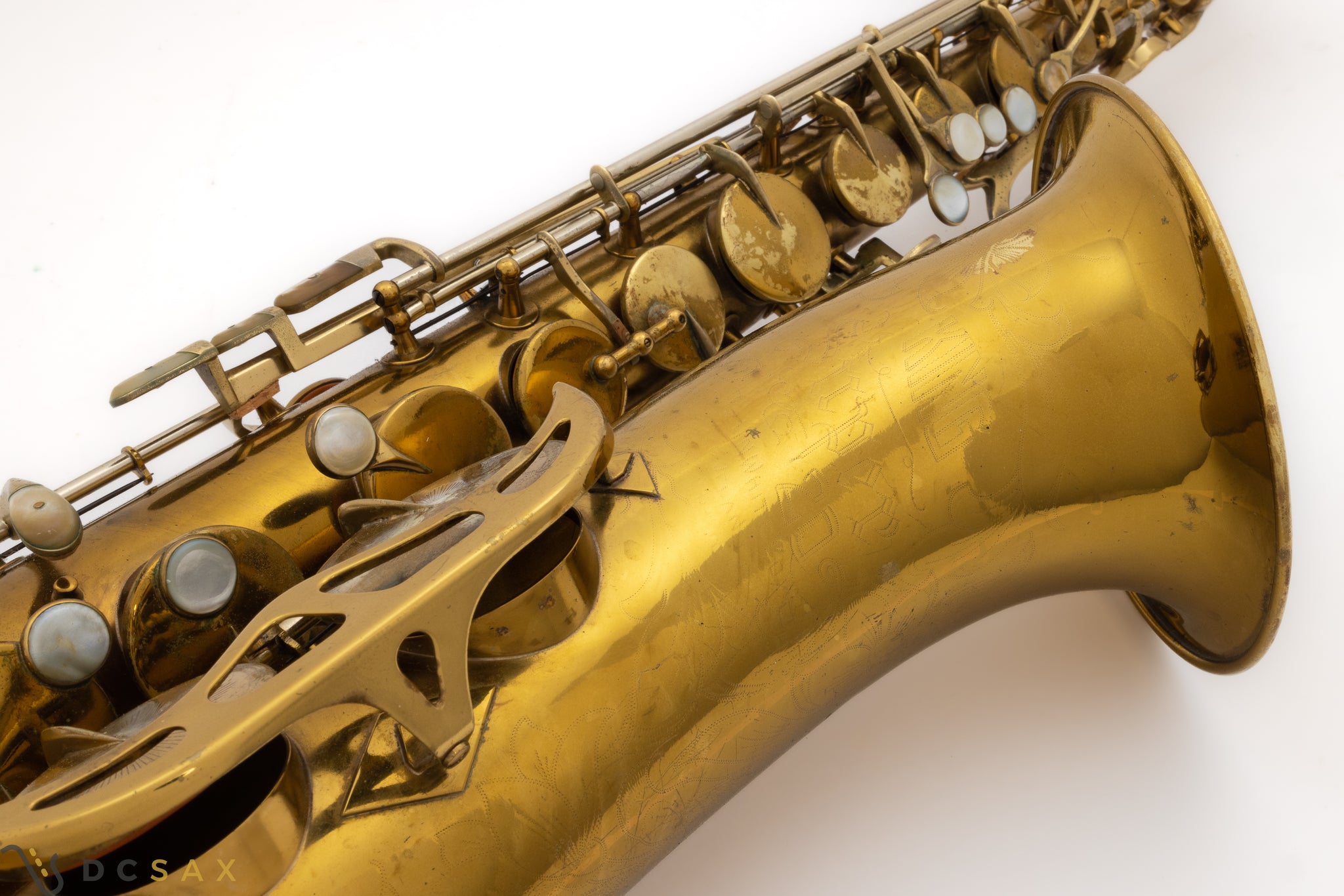 1946 King Super 20 Tenor Saxophone, First Series, Full Pearls, Video