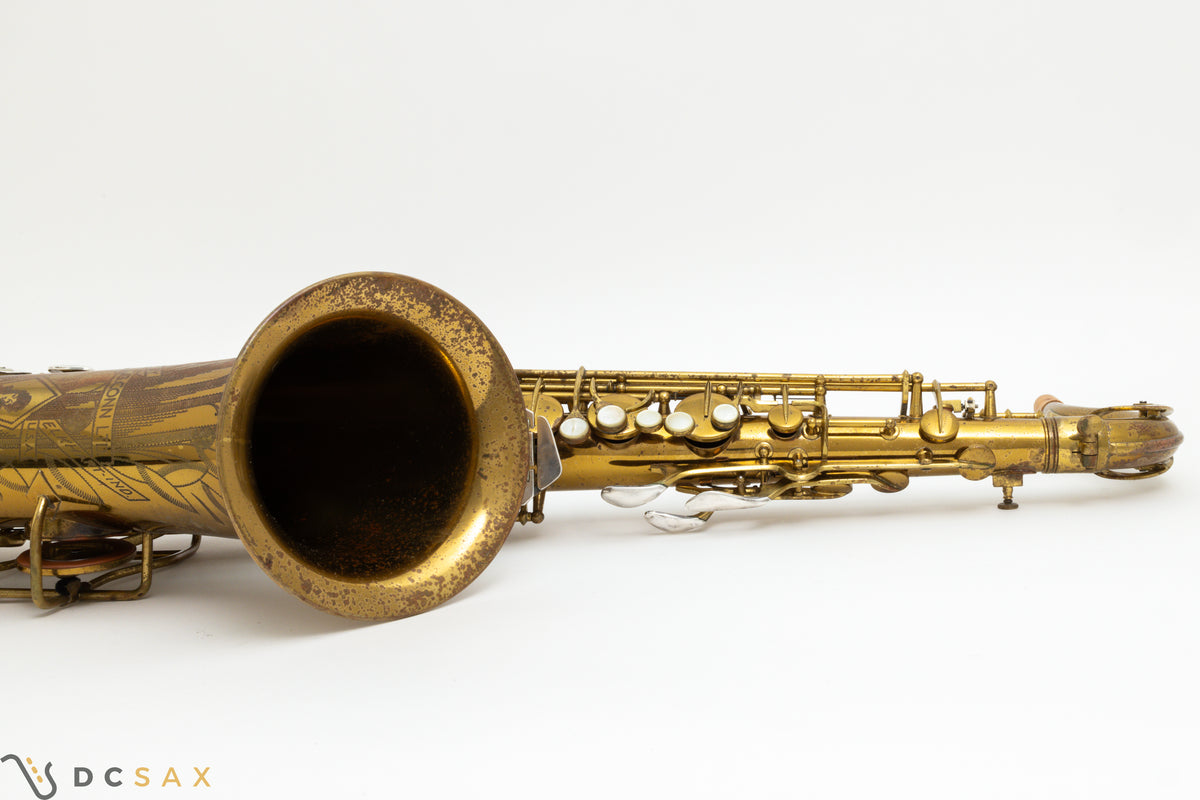 Conn 30M "Connqueror" Tenor Saxophone, Video, Original Lacquer, Overhaul