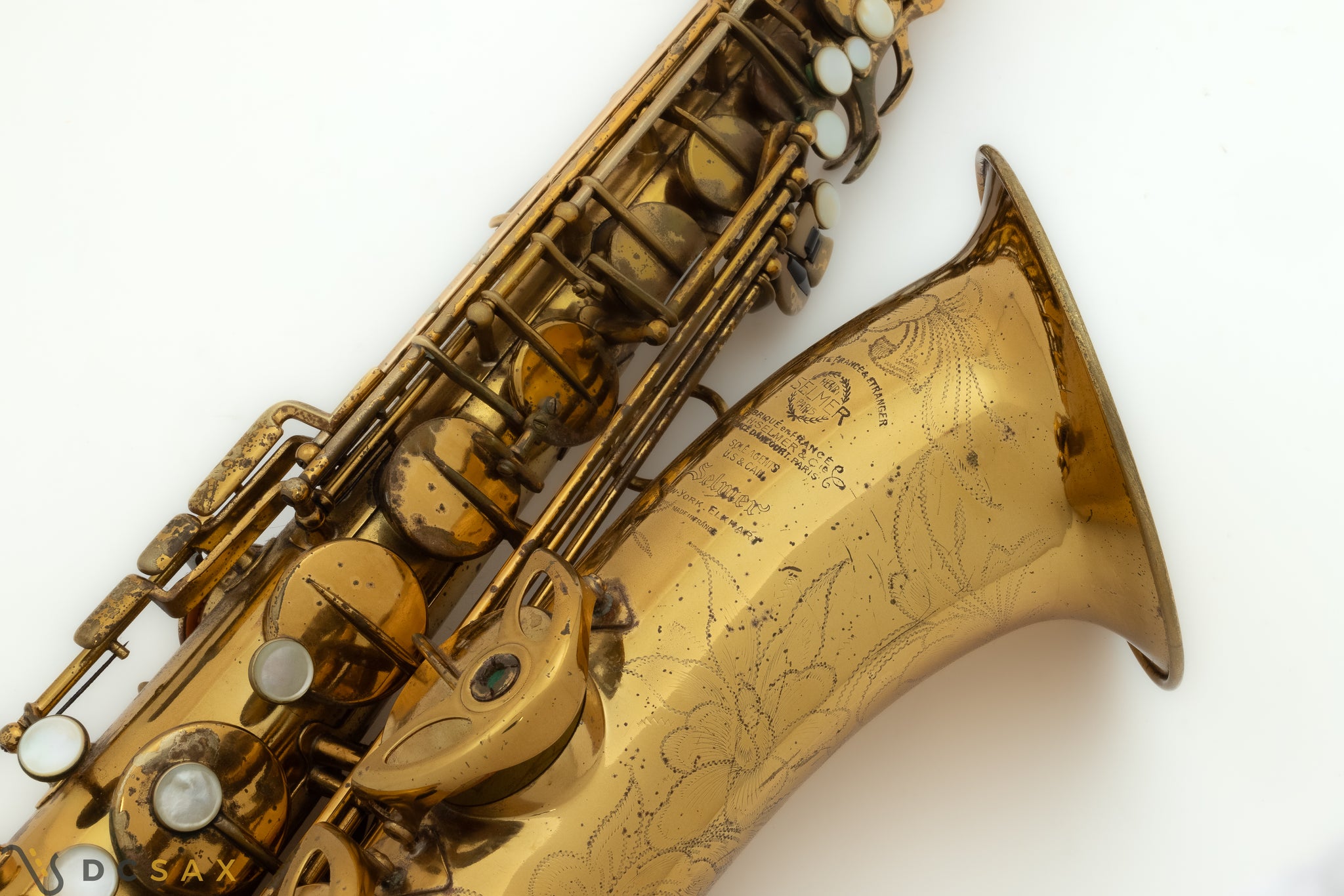 41,xxx Selmer Super Balanced Action SBA Tenor Saxophone, Video Demo