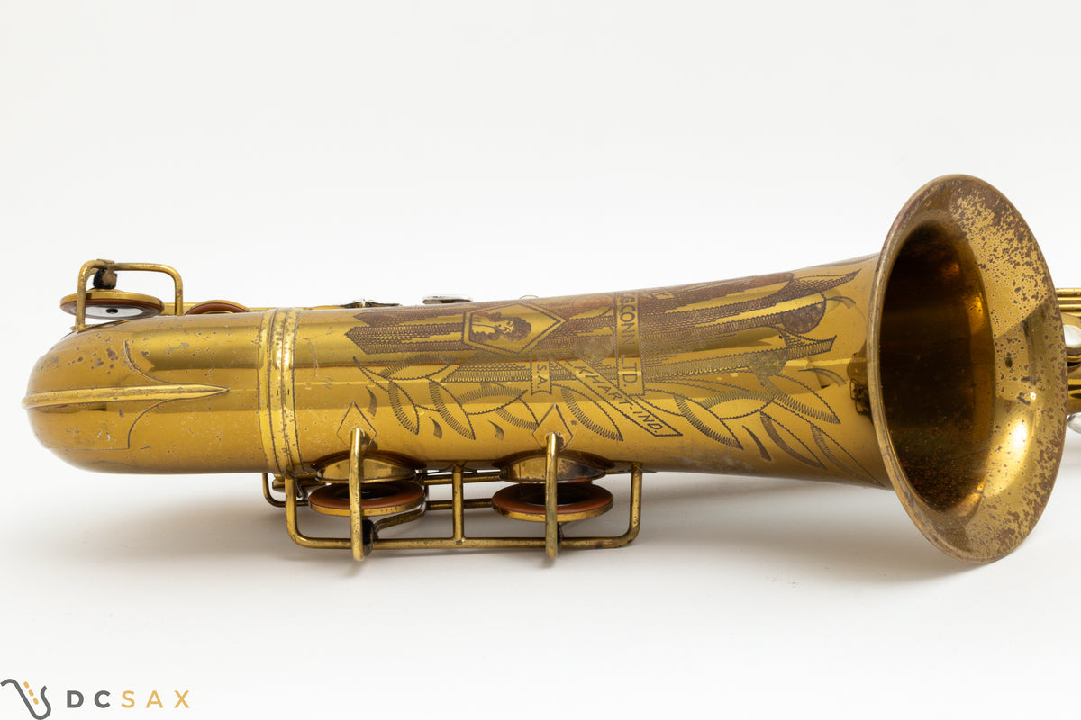 Conn 30M "Connqueror" Tenor Saxophone, Video, Original Lacquer, Overhaul