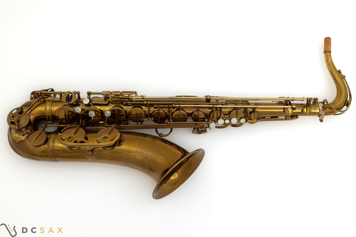 1954 58,xxx Selmer Mark VI Tenor Saxophone, High F#, Video