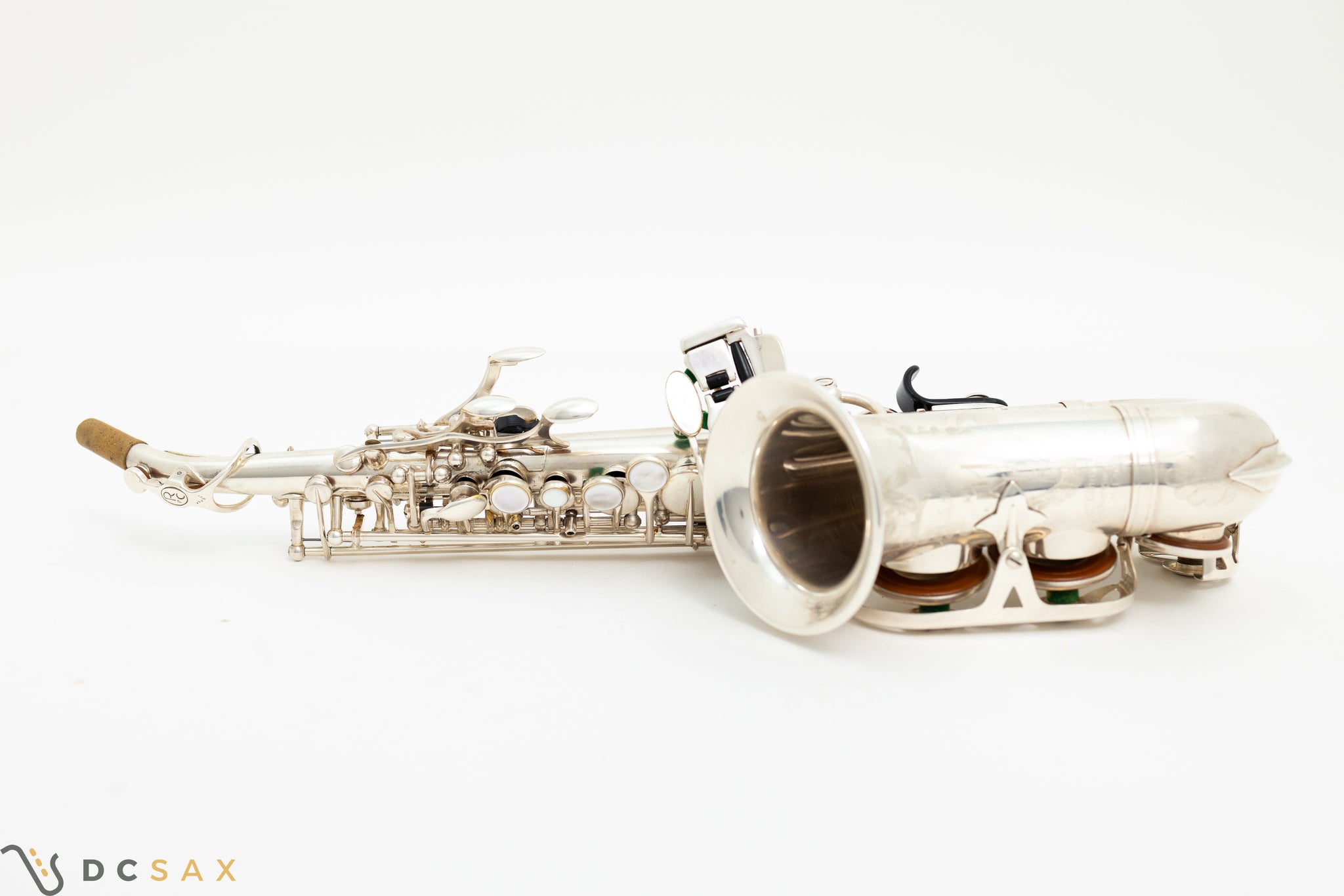 Rampone and Cazzani R1 Jazz Soprano Saxophone, Silver, Just Serviced