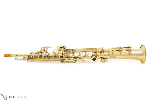 YAMAHA ヤマハ ソプラノサックス YSS-61 Purple Label Yamaha YSS-61 Soprano Saxophone, Just Serviced – DC Sax