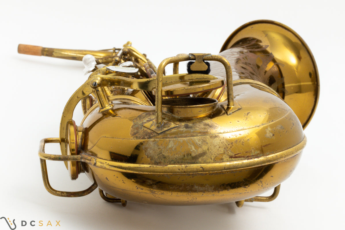 Conn 30M "Connqueror" Tenor Saxophone, Video, Original Lacquer, Overhaul