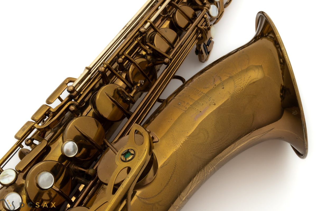 1954 58,xxx Selmer Mark VI Tenor Saxophone, High F#, Video