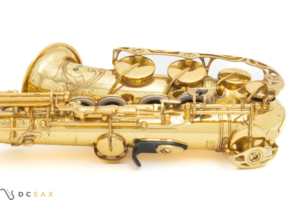 Yamaha YAS-62 Alto Saxophone, Purple Logo, Overhaul, Video