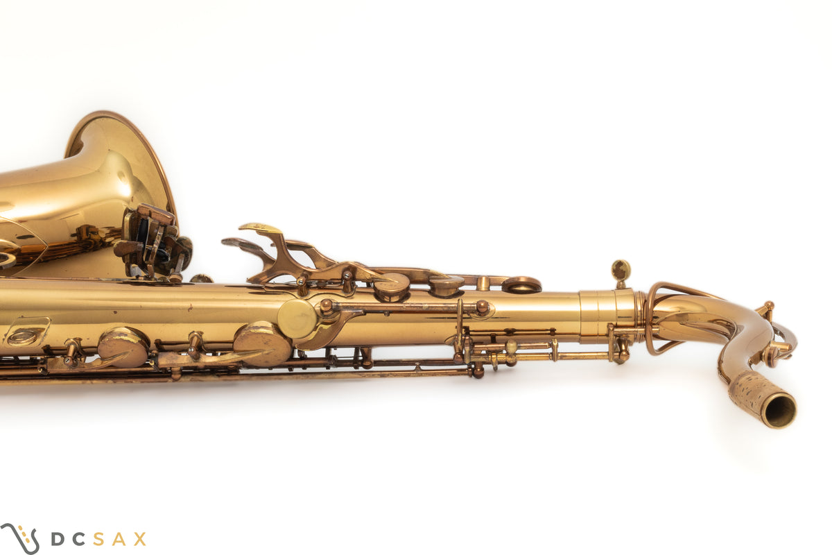 TM Custom Tenor Saxophone, Rolled Tone Holes, Just Serviced, Video