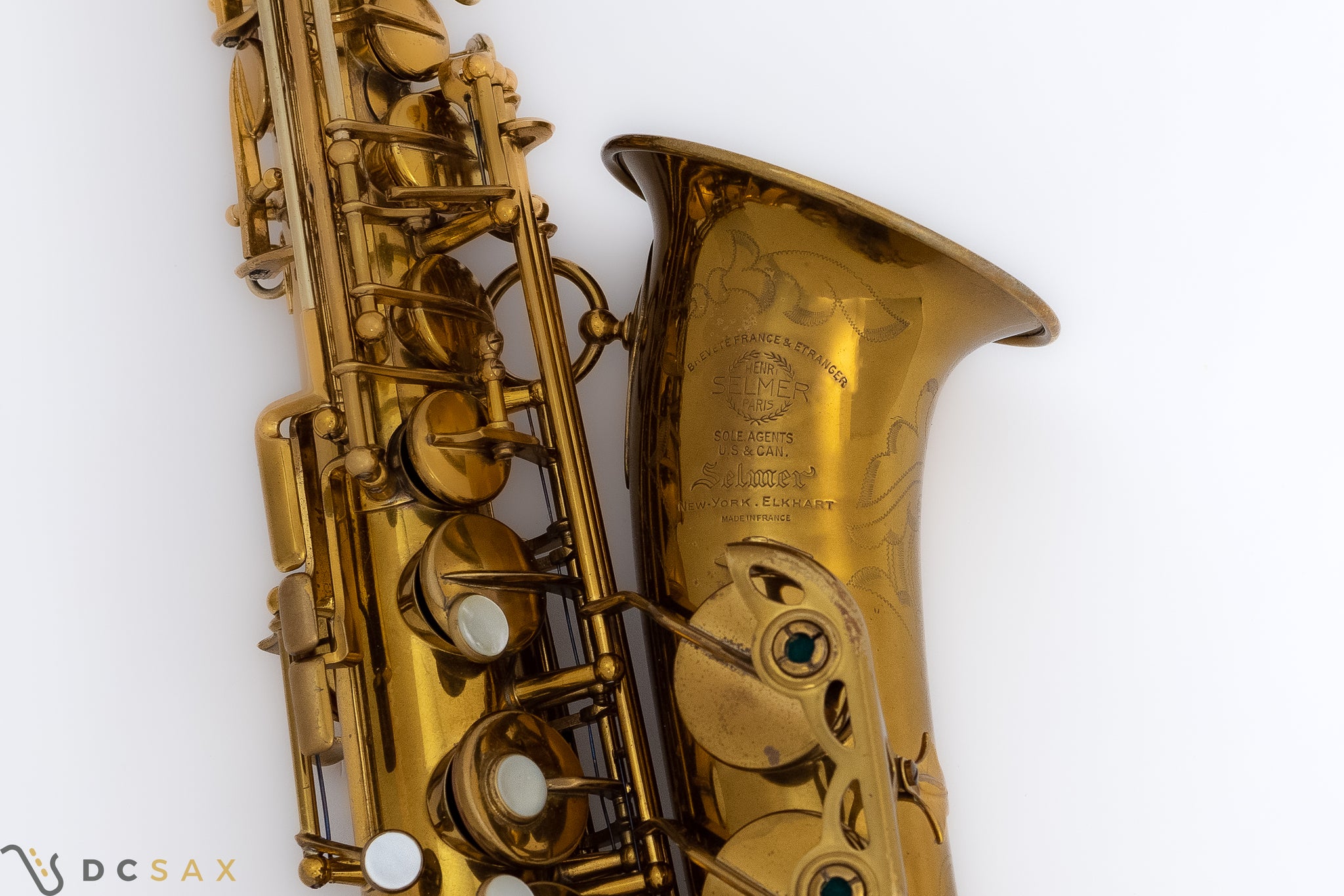 1947 Selmer Super Balanced Action Alto Saxophone, Original Lacquer, Overhaul