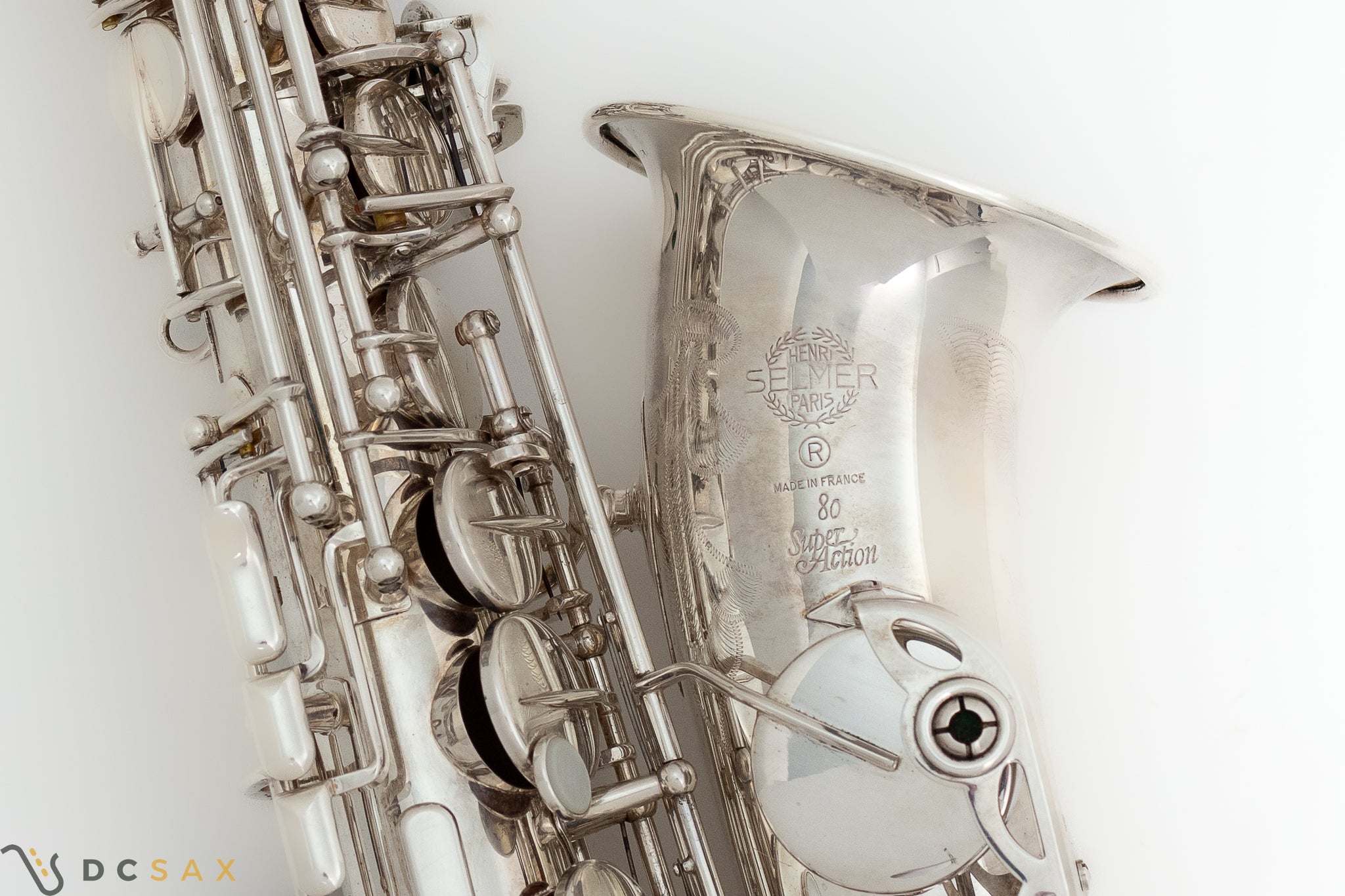 Selmer Super Action 80 Alto Saxophone, Just Serviced, Silver Plated, Video Demo