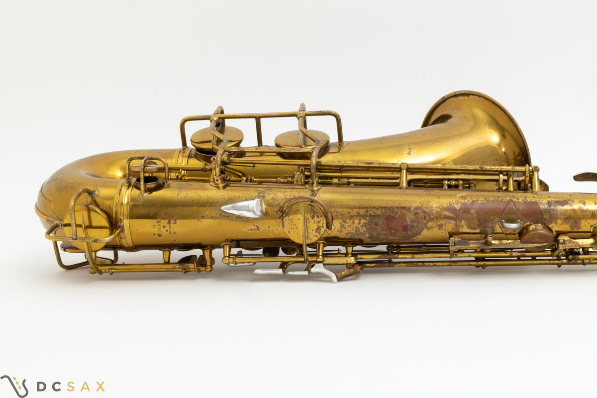 Conn 30M "Connqueror" Tenor Saxophone, Video, Original Lacquer, Overhaul
