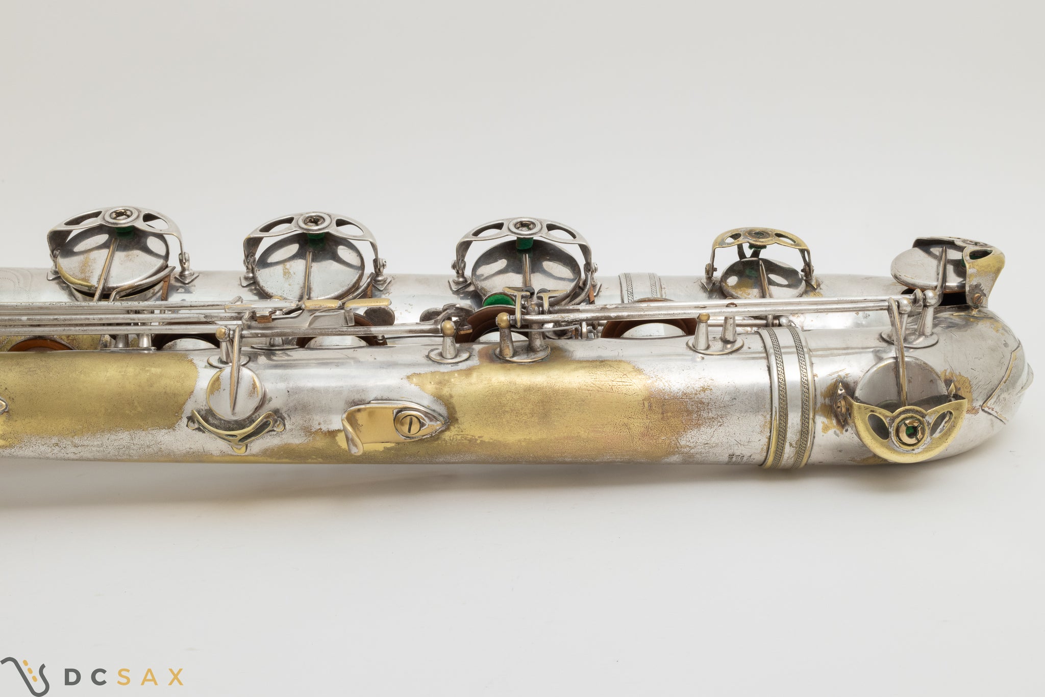 85,xxx Low A Selmer Mark VI Baritone Saxophone, Original Silver Plated