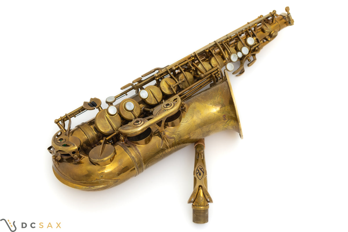 1963 107,xxx Selmer Mark VI Alto Saxophone, Overhaul, Original Lacquer, Video