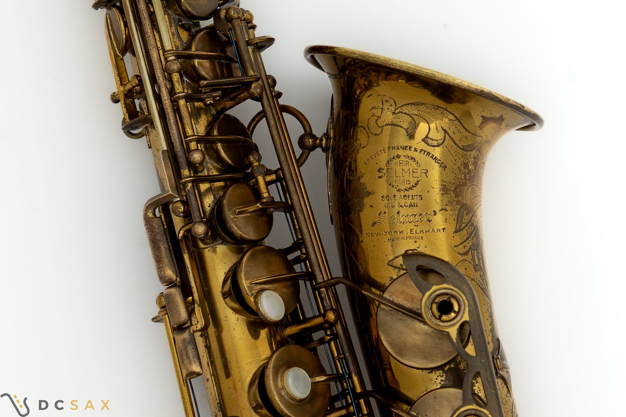 1947 37,xxx Selmer Super Balanced Action SBA Alto Saxophone, Video, Overhaul