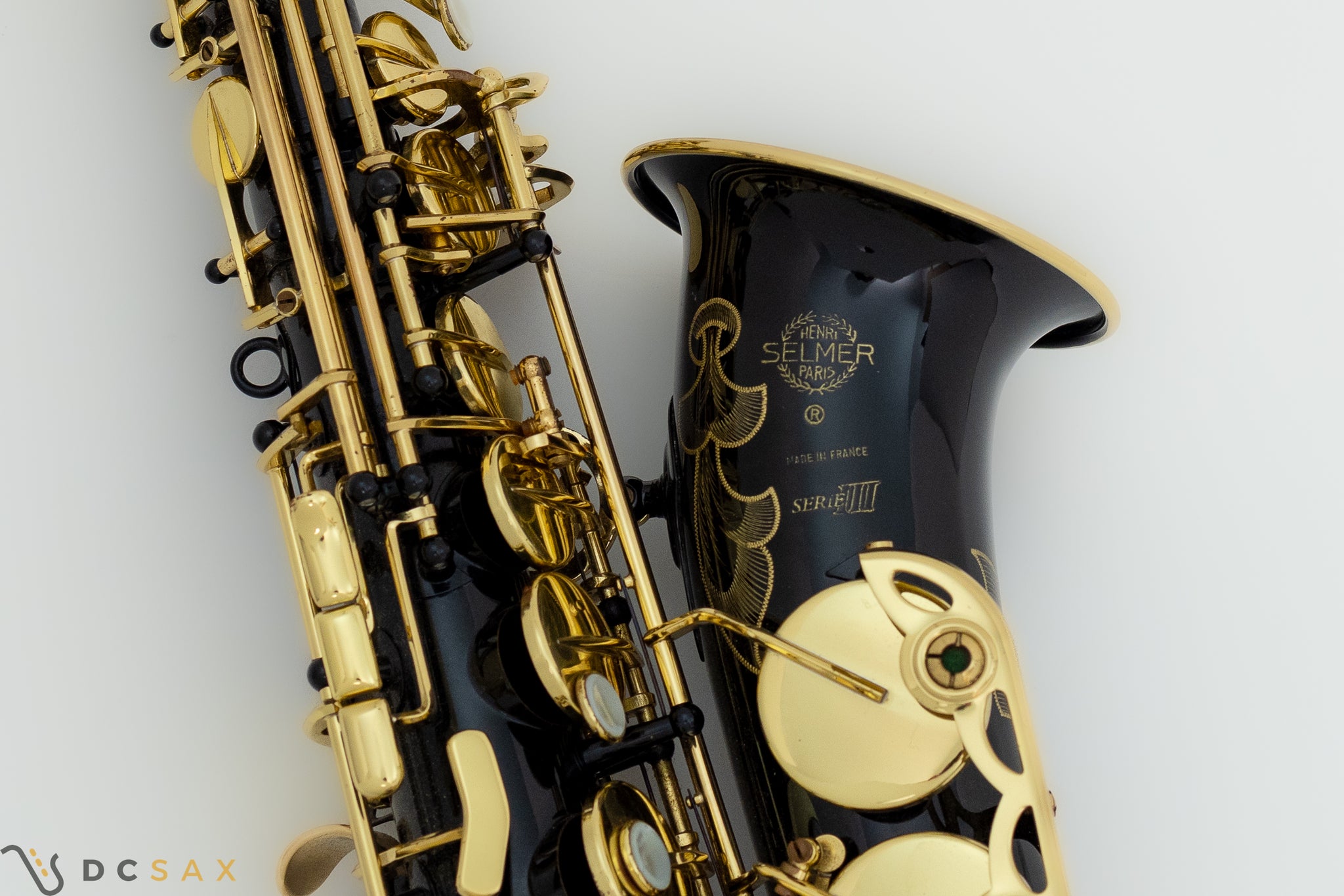 Selmer Series III Alto Saxophone, Black Lacquer, Just Serviced