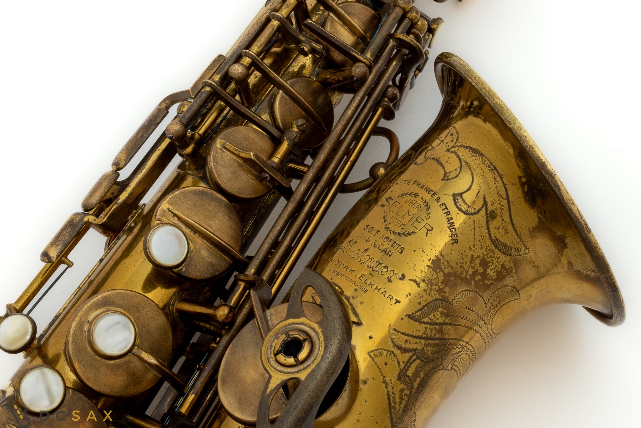1947 37,xxx Selmer Super Balanced Action SBA Alto Saxophone, Video, Overhaul