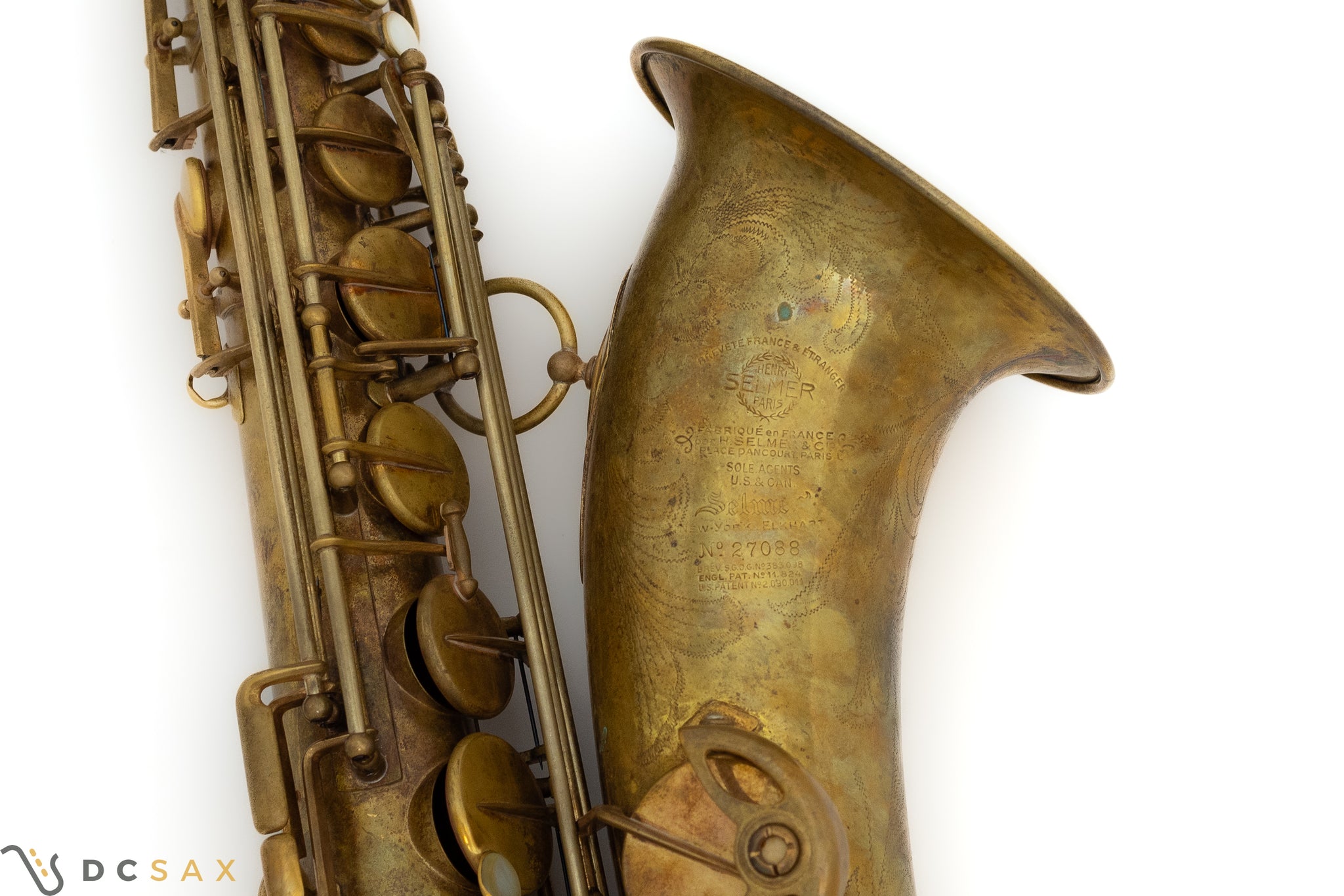 1938 27,xxx Selmer Balanced Action Tenor Saxophone, Video, Just Overhauled