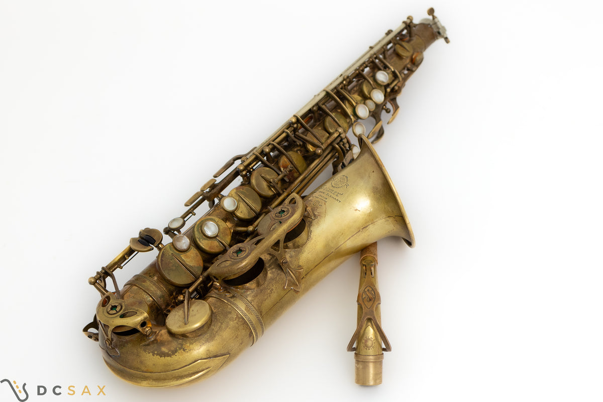 1963年製 Selmer Mark VI アルトサックス シリアルNo.107,xxx、動画あり、パッド交換済み