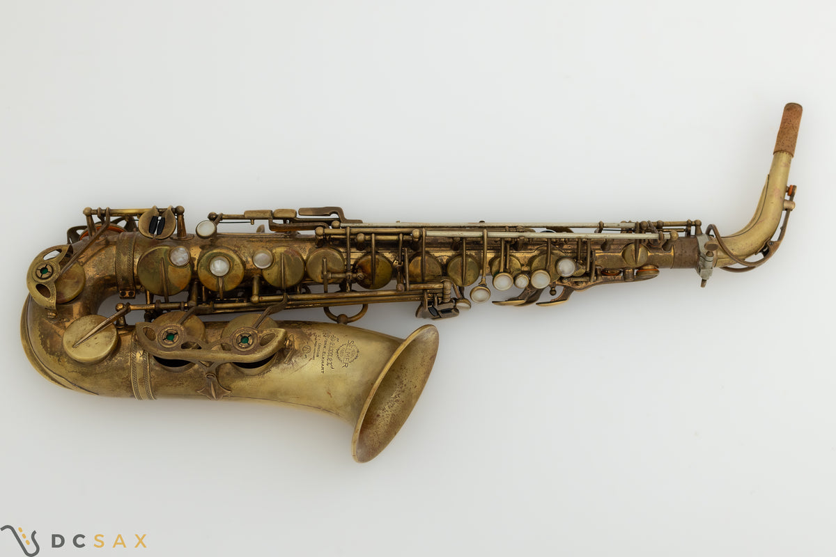 1963年製 Selmer Mark VI アルトサックス シリアルNo.107,xxx、動画あり、パッド交換済み