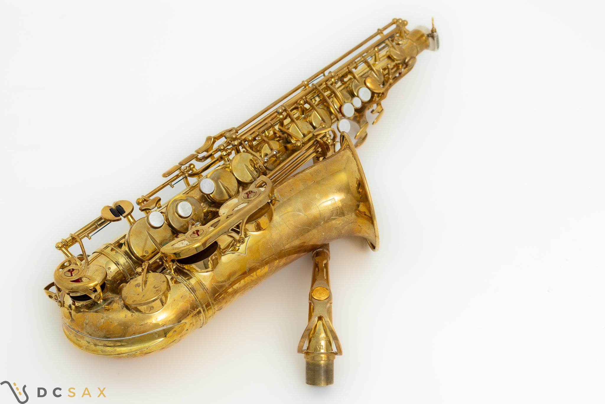 Yamaha Custom YAS-82Zii Alto Saxophone, Unlacquered, Near Mint