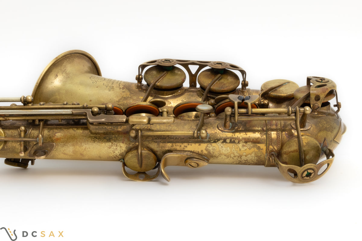 1963年製 Selmer Mark VI アルトサックス シリアルNo.107,xxx、動画あり、パッド交換済み