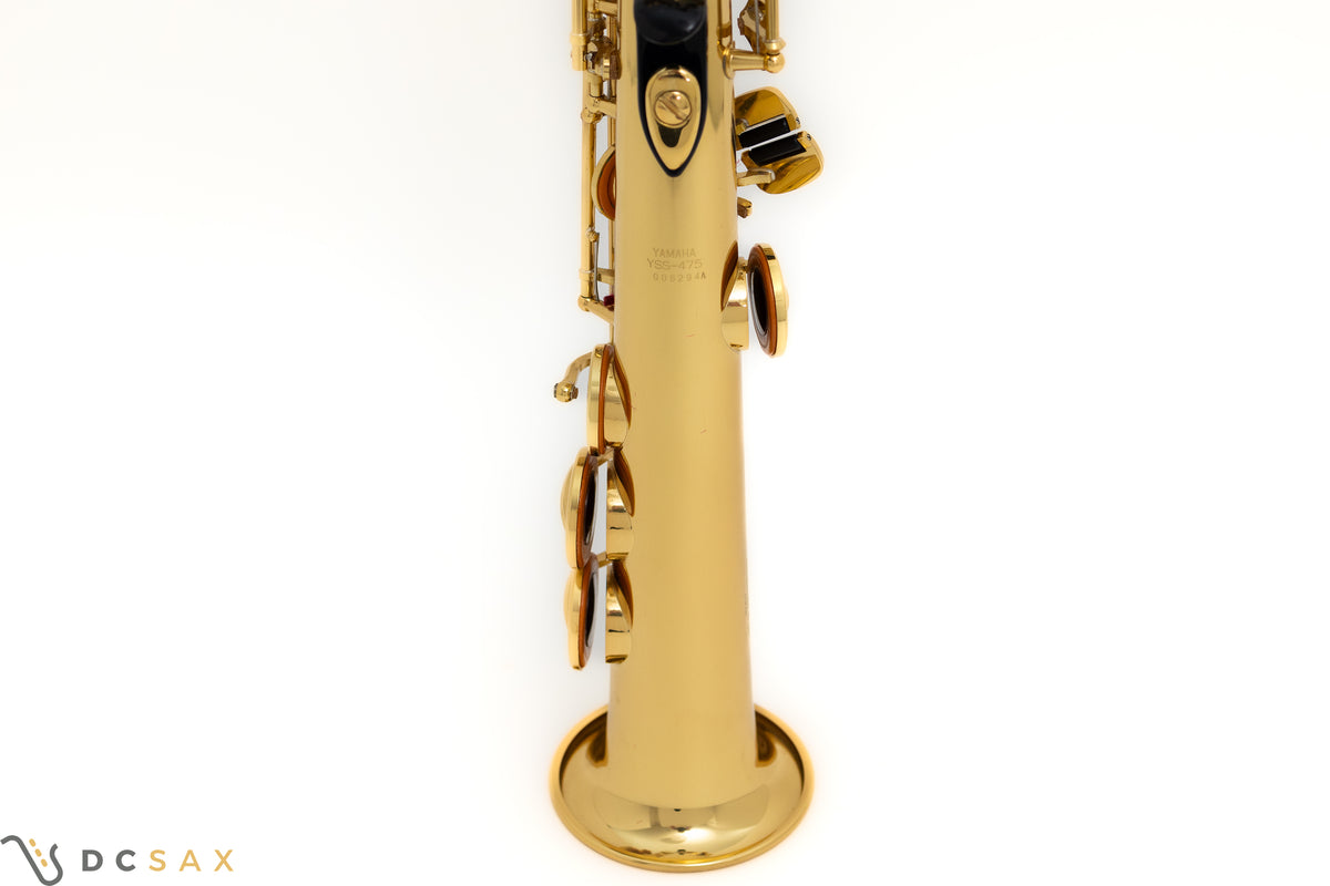 Yamaha YSS-475 Soprano Saxophone, Video, Just Serviced