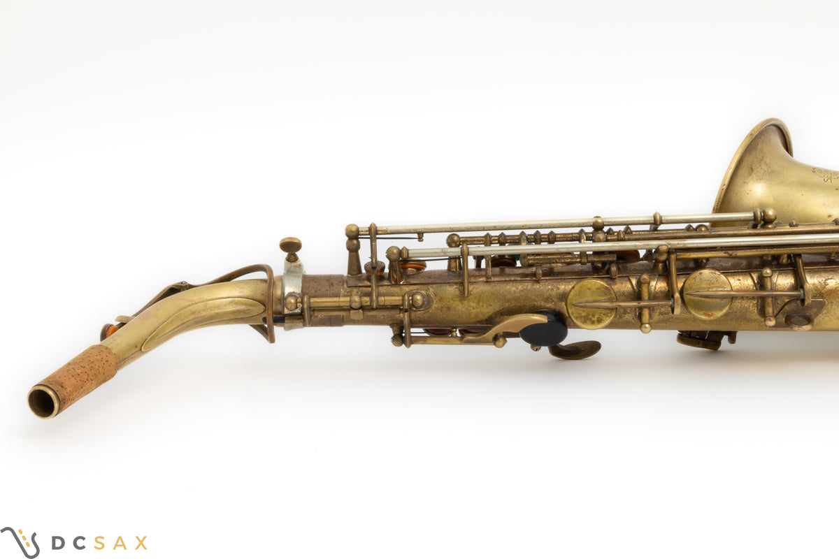 1963年製 Selmer Mark VI アルトサックス シリアルNo.107,xxx、動画あり、パッド交換済み