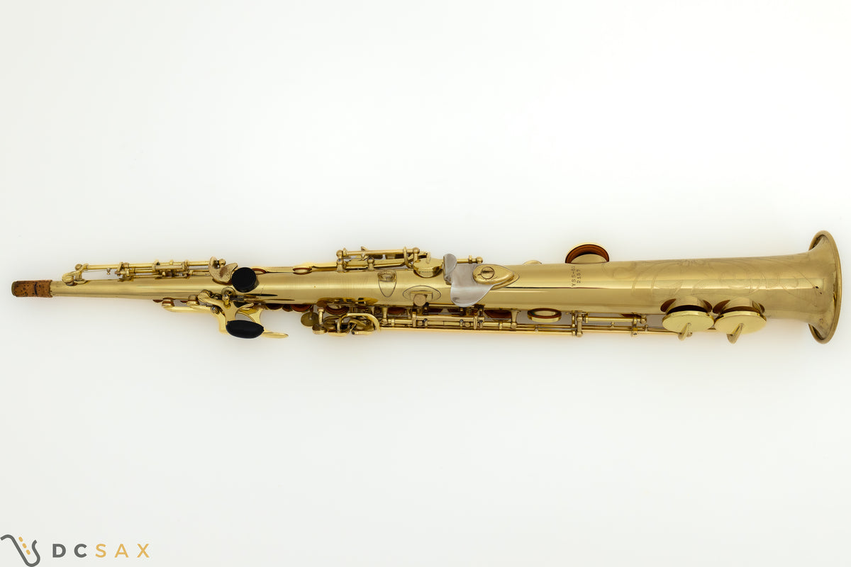 ヤマハ YSS-61 ソプラノサックス パープルラベル、美品、動画あり