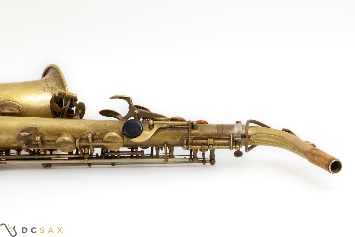 1963年製 Selmer Mark VI アルトサックス シリアルNo.107,xxx、動画あり、パッド交換済み