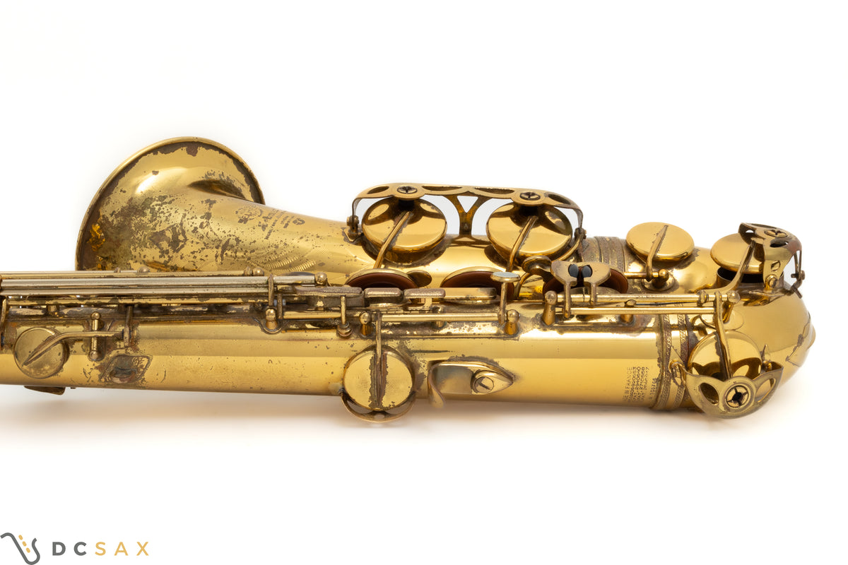 1963年製 Selmer Mark VI テナーサックス シリアル105,xxx、オリジナルラッカー、オーバーホール済み、試奏動画あり