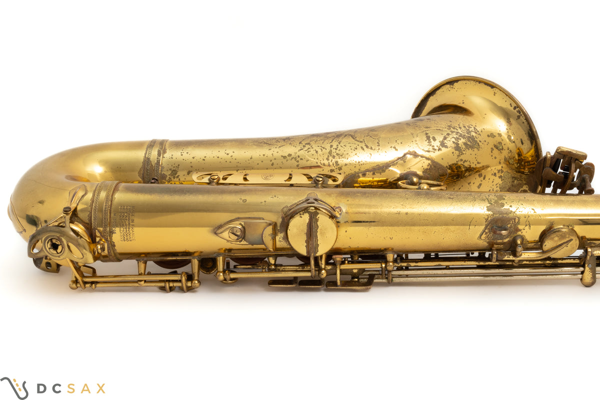 1963年製 Selmer Mark VI テナーサックス シリアル105,xxx、オリジナルラッカー、オーバーホール済み、試奏動画あり