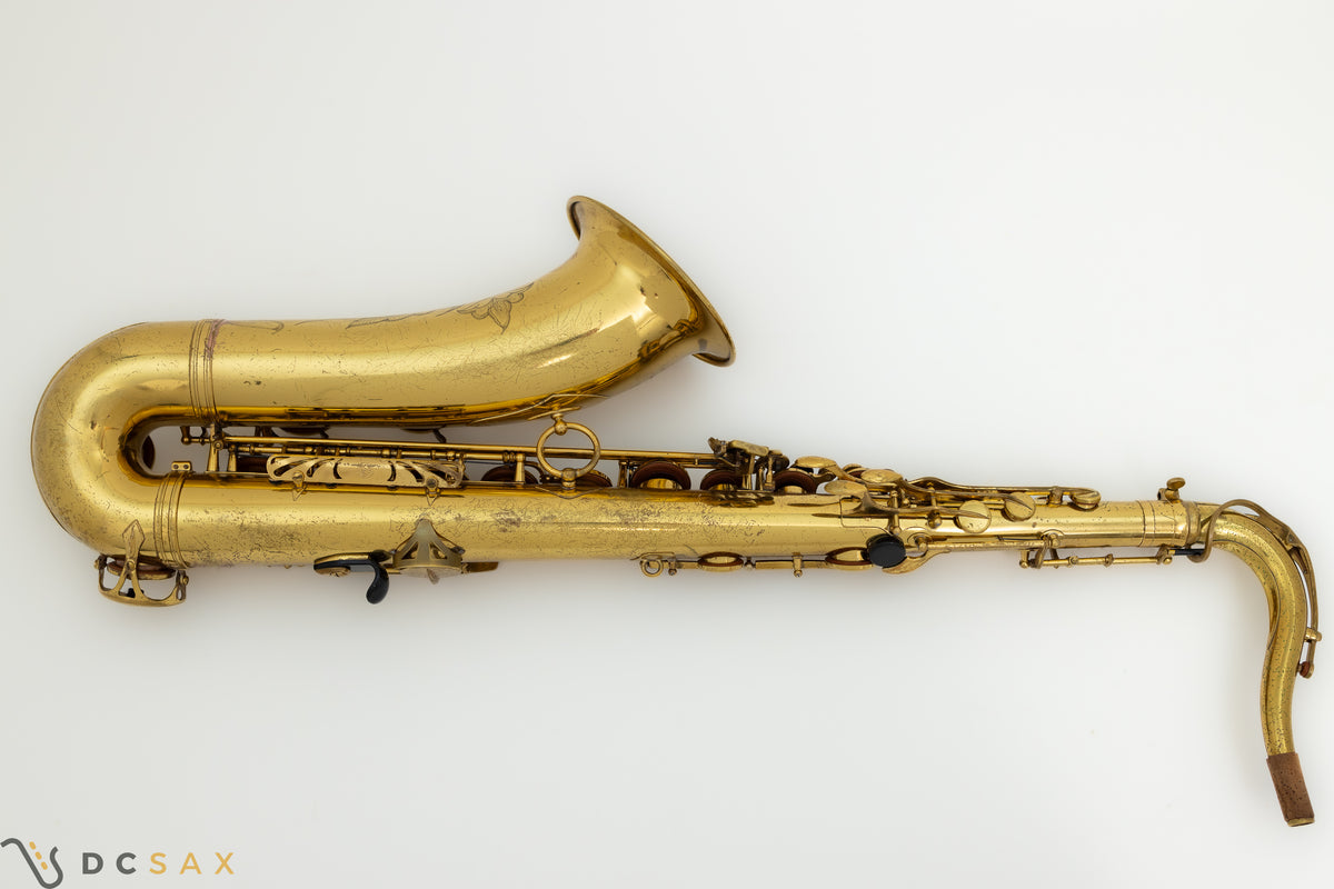 185,xxx Selmer Mark VI Tenor Saxophone, Overhaul, Video, Original Lacquer