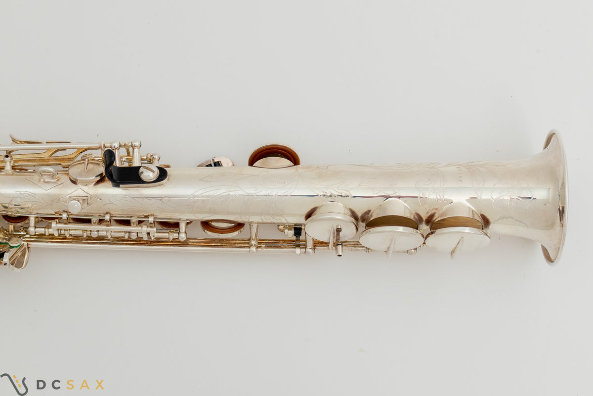 Rampone and Cazzani R1 Soprano Saxophone, Silver Plated, Near Mint, Video