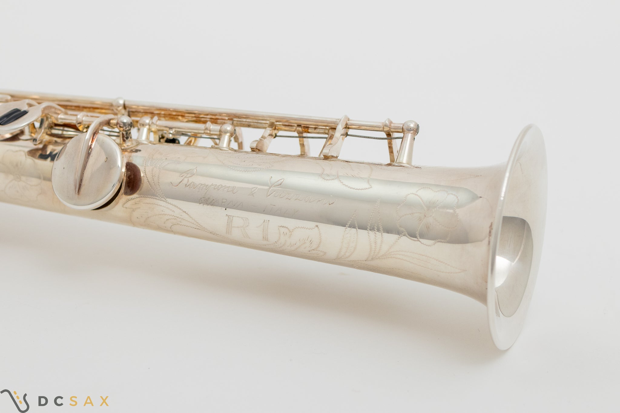 Rampone and Cazzani R1 Soprano Saxophone, Silver Plated, Near Mint, Video