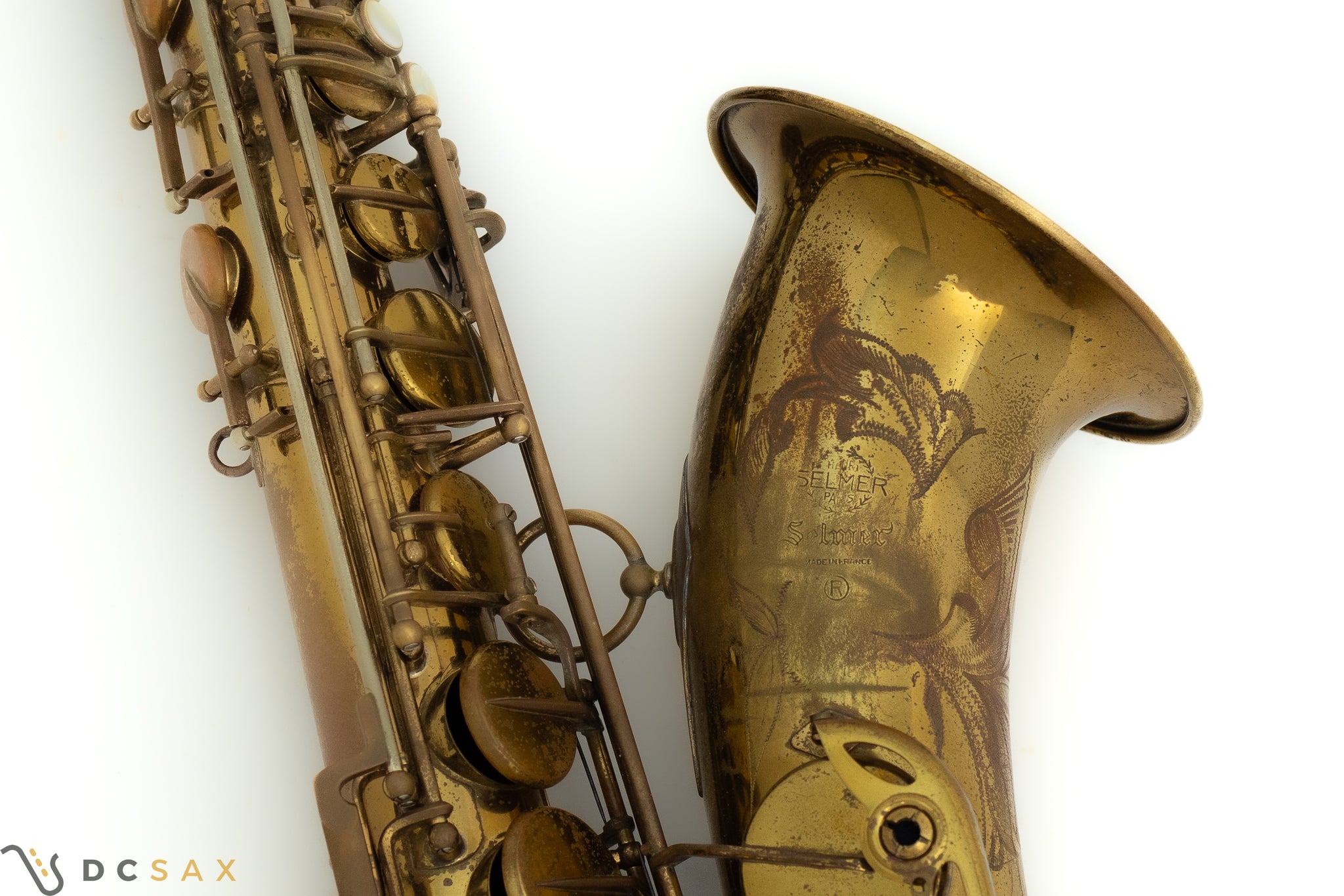 135,xxx Selmer Mark VI Tenor Saxophone, Varitone Model, Orig Lacquer, Overhaul, Video