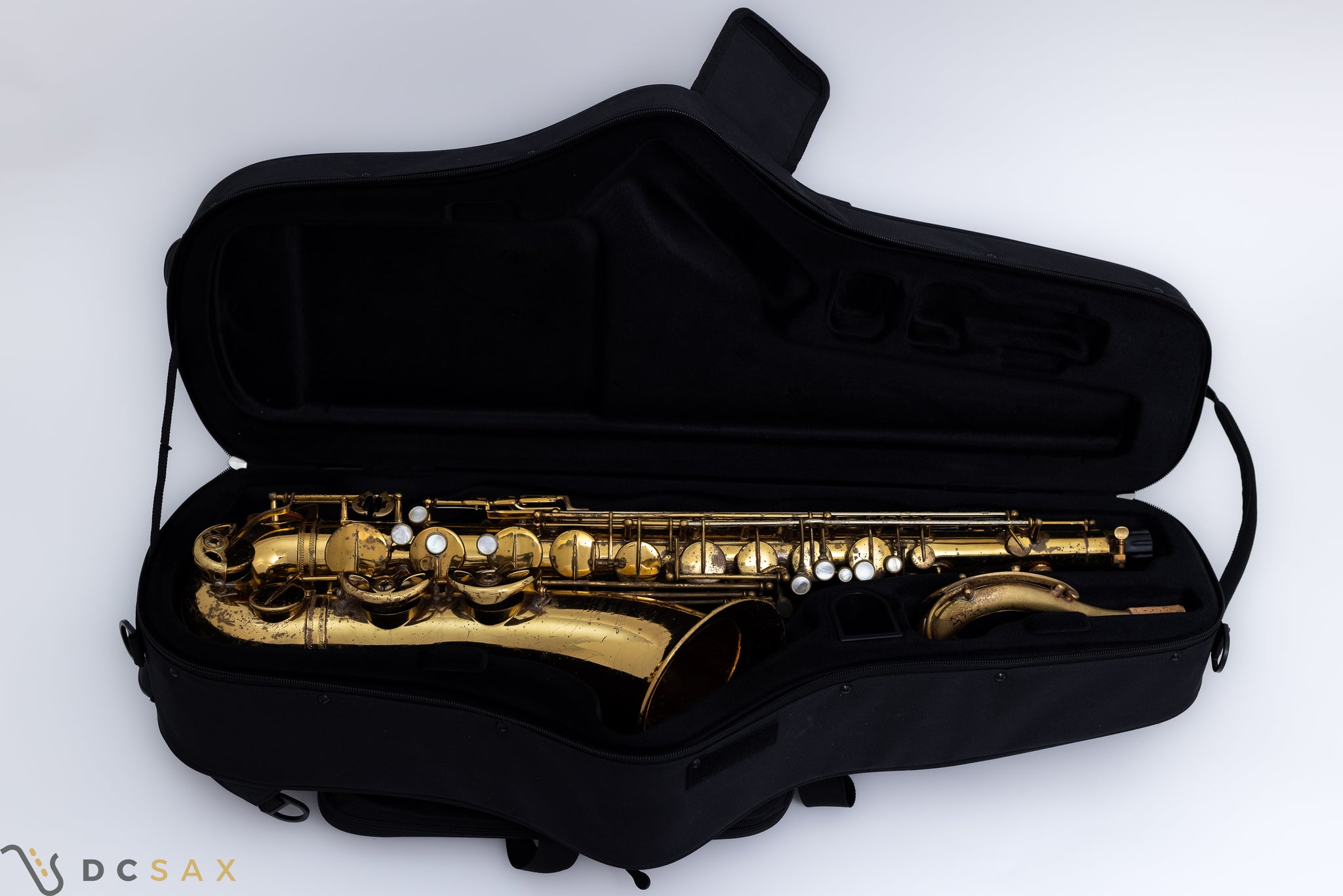 1951 47,xxx Selmer Super Balanced Action SBA Tenor Saxophone, Video