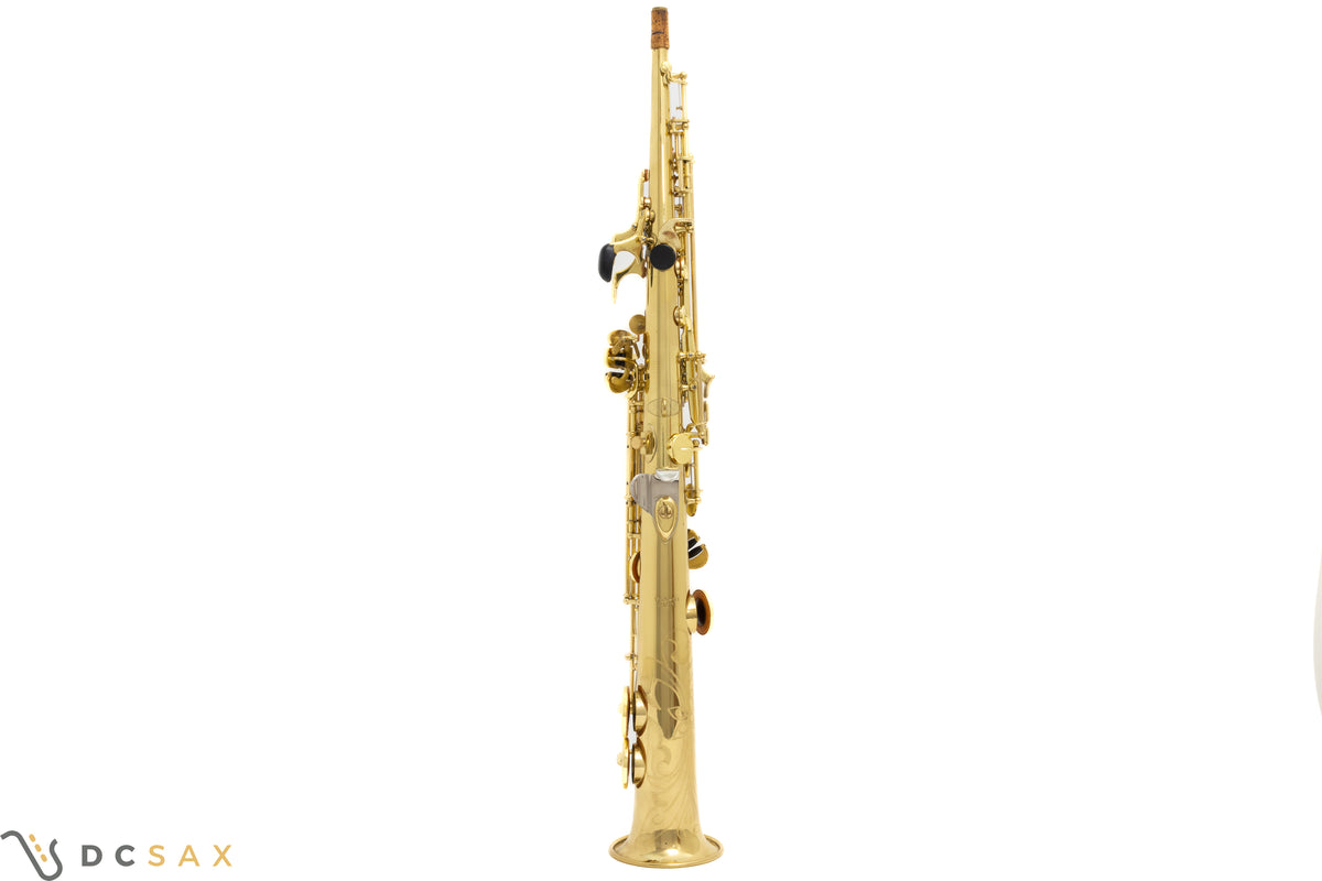 ヤマハ YSS-61 ソプラノサックス パープルラベル、美品、動画あり