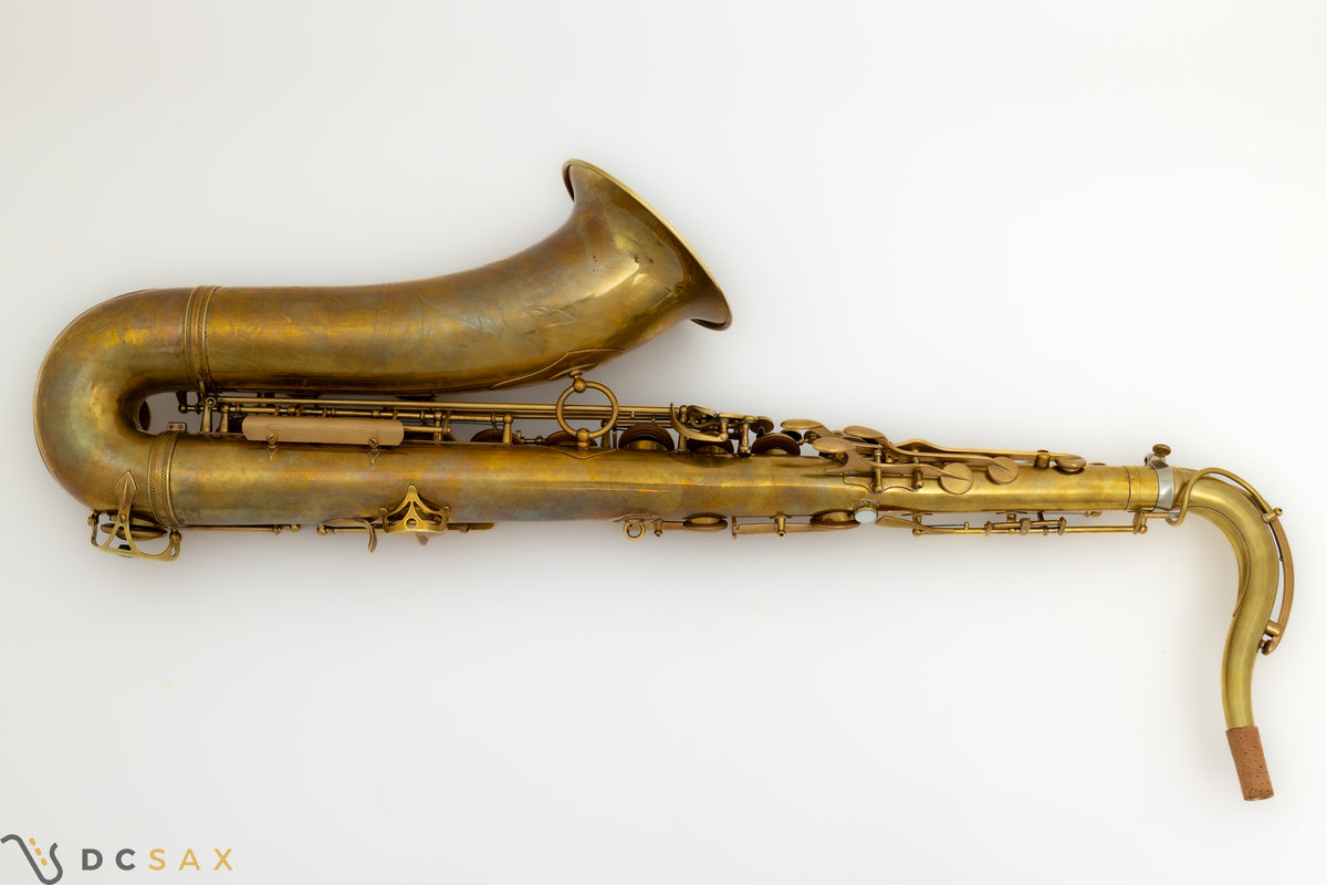1953 52,xxx Selmer Super Balanced Action SBA Tenor Saxophone, Overhaul, Video, High F#